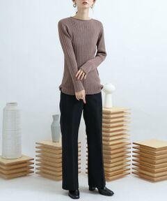 SENSE OF PLACE by URBAN RESEARCH / センスオブプレイス バイ アーバンリサーチ その他パンツ | Newzealandwool セミフレアパンツ