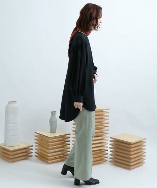 SENSE OF PLACE by URBAN RESEARCH / センスオブプレイス バイ アーバンリサーチ その他パンツ | Newzealandwool セミフレアパンツ | 詳細1