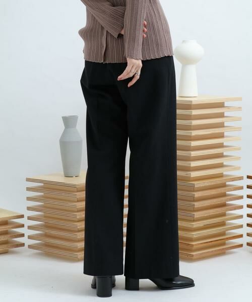 SENSE OF PLACE by URBAN RESEARCH / センスオブプレイス バイ アーバンリサーチ その他パンツ | Newzealandwool セミフレアパンツ | 詳細17