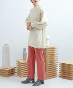 SENSE OF PLACE by URBAN RESEARCH / センスオブプレイス バイ アーバンリサーチ その他パンツ | ウールセミフレアクロップドパンツ