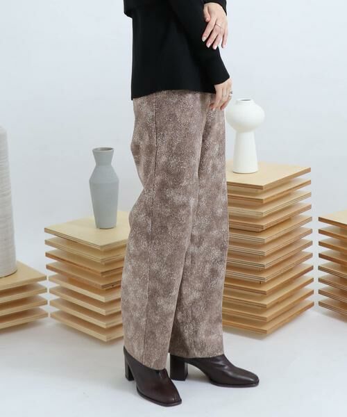 SENSE OF PLACE by URBAN RESEARCH / センスオブプレイス バイ アーバンリサーチ その他パンツ | ストーンプリントパンツ | 詳細1