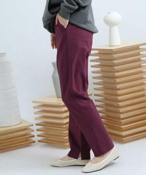 SENSE OF PLACE by URBAN RESEARCH / センスオブプレイス バイ アーバンリサーチ その他パンツ | ストレッチスリムテーパードパンツ | 詳細1