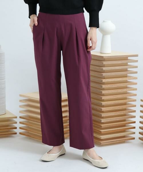 SENSE OF PLACE by URBAN RESEARCH / センスオブプレイス バイ アーバンリサーチ その他パンツ | ストレッチワイドクロップドパンツ | 詳細1