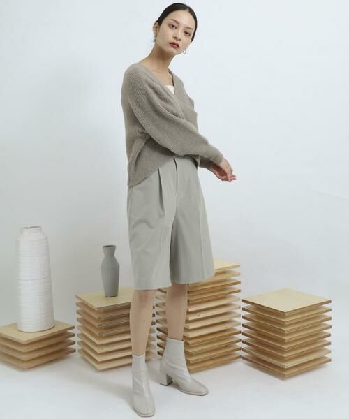 SENSE OF PLACE by URBAN RESEARCH / センスオブプレイス バイ アーバンリサーチ その他パンツ | サキソニータックキュロットパンツ | 詳細1