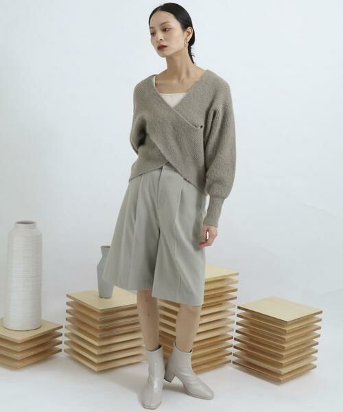 SENSE OF PLACE by URBAN RESEARCH / センスオブプレイス バイ アーバンリサーチ その他パンツ | サキソニータックキュロットパンツ | 詳細2