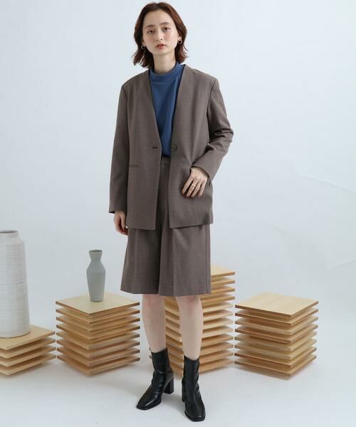 SENSE OF PLACE by URBAN RESEARCH / センスオブプレイス バイ アーバンリサーチ その他パンツ | サキソニータックキュロットパンツ | 詳細28