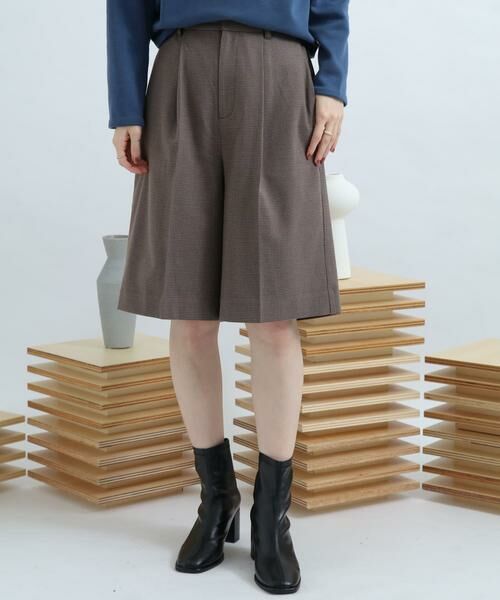 SENSE OF PLACE by URBAN RESEARCH / センスオブプレイス バイ アーバンリサーチ その他パンツ | サキソニータックキュロットパンツ | 詳細22