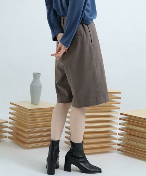 SENSE OF PLACE by URBAN RESEARCH / センスオブプレイス バイ アーバンリサーチ その他パンツ | サキソニータックキュロットパンツ | 詳細25