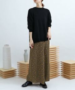 SENSE OF PLACE by URBAN RESEARCH / センスオブプレイス バイ アーバンリサーチ スカート | カラーダップルドットプリントスカート