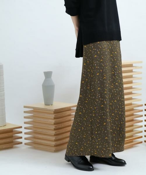 SENSE OF PLACE by URBAN RESEARCH / センスオブプレイス バイ アーバンリサーチ スカート | カラーダップルドットプリントスカート | 詳細2