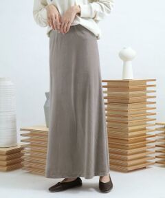 SENSE OF PLACE by URBAN RESEARCH / センスオブプレイス バイ アーバンリサーチ スカート | ロングスリットベロアナロースカート