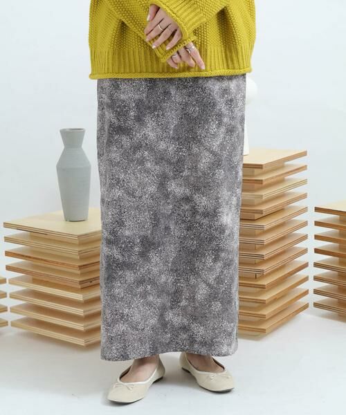 SENSE OF PLACE by URBAN RESEARCH / センスオブプレイス バイ アーバンリサーチ スカート | ストーンプリントスカート | 詳細12