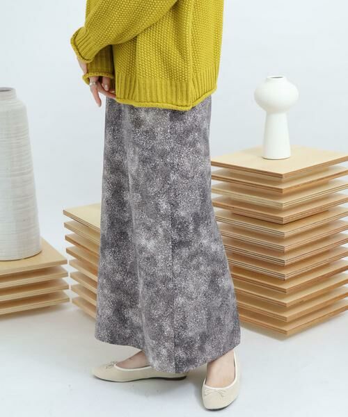 SENSE OF PLACE by URBAN RESEARCH / センスオブプレイス バイ アーバンリサーチ スカート | ストーンプリントスカート | 詳細14