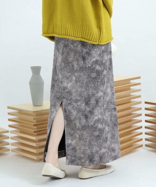 SENSE OF PLACE by URBAN RESEARCH / センスオブプレイス バイ アーバンリサーチ スカート | ストーンプリントスカート | 詳細15