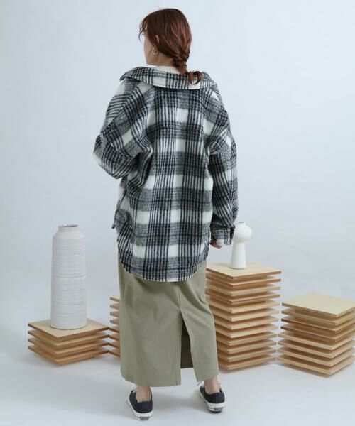 SENSE OF PLACE by URBAN RESEARCH / センスオブプレイス バイ アーバンリサーチ スカート | ストレッチサスツキハイウエストスカート | 詳細10