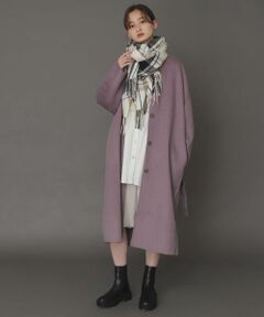 SENSE OF PLACE by URBAN RESEARCH / センスオブプレイス バイ アーバンリサーチ ノーカラージャケット | ウールリバーノーカラーコート