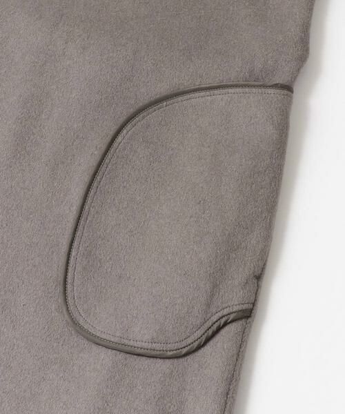 SENSE OF PLACE by URBAN RESEARCH / センスオブプレイス バイ アーバンリサーチ ノーカラージャケット | ウールリバーノーカラーコート | 詳細28