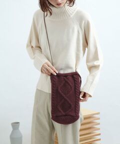 SENSE OF PLACE by URBAN RESEARCH / センスオブプレイス バイ アーバンリサーチ バッグ | 2WAYニット巾着バッグ