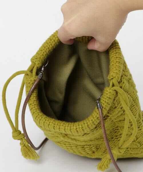 SENSE OF PLACE by URBAN RESEARCH / センスオブプレイス バイ アーバンリサーチ バッグ | 2WAYニット巾着バッグ | 詳細7