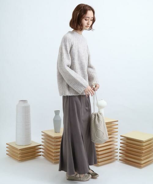 SENSE OF PLACE by URBAN RESEARCH / センスオブプレイス バイ アーバンリサーチ バッグ | 2WAYニット巾着バッグ | 詳細8