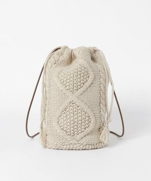 SENSE OF PLACE by URBAN RESEARCH / センスオブプレイス バイ アーバンリサーチ バッグ | 2WAYニット巾着バッグ | 詳細9