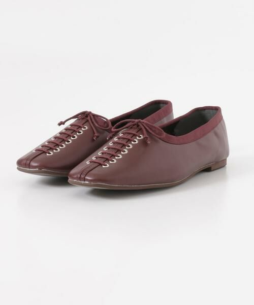 SENSE OF PLACE by URBAN RESEARCH / センスオブプレイス バイ アーバンリサーチ バレエシューズ | レースアップバレエシューズ | 詳細1