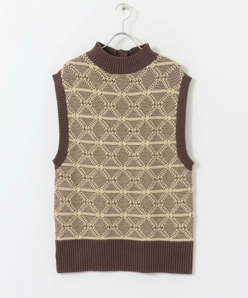 SENSE OF PLACE by URBAN RESEARCH / センスオブプレイス バイ アーバンリサーチ ベスト | バックオープンジャガードベスト | 詳細8