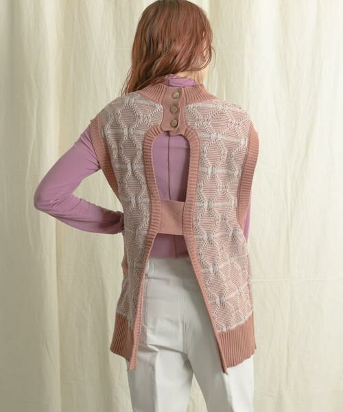 SENSE OF PLACE by URBAN RESEARCH / センスオブプレイス バイ アーバンリサーチ ベスト | バックオープンジャガードベスト | 詳細17