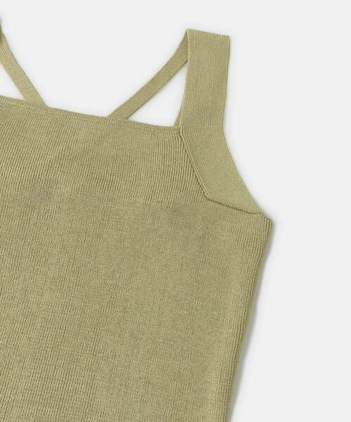 SENSE OF PLACE by URBAN RESEARCH / センスオブプレイス バイ アーバンリサーチ ニット・セーター | バッククロスニットタンクトップ | 詳細4
