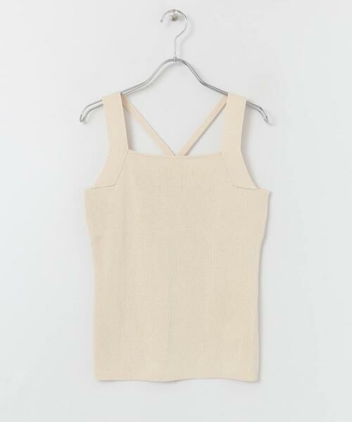 SENSE OF PLACE by URBAN RESEARCH / センスオブプレイス バイ アーバンリサーチ ニット・セーター | バッククロスニットタンクトップ | 詳細10