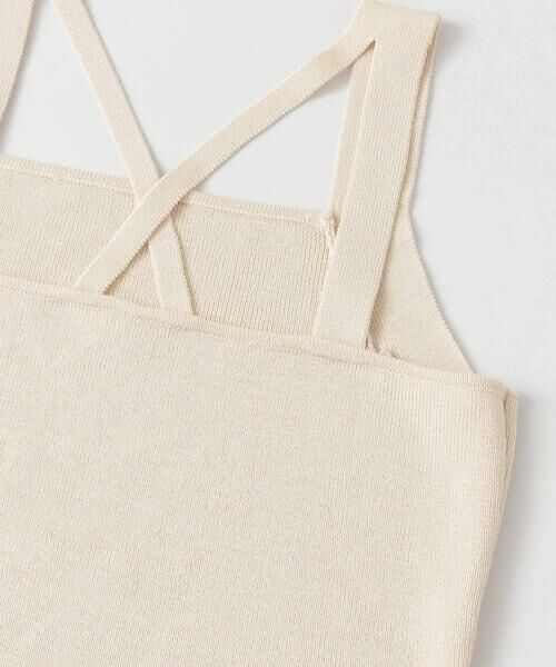 SENSE OF PLACE by URBAN RESEARCH / センスオブプレイス バイ アーバンリサーチ ニット・セーター | バッククロスニットタンクトップ | 詳細11