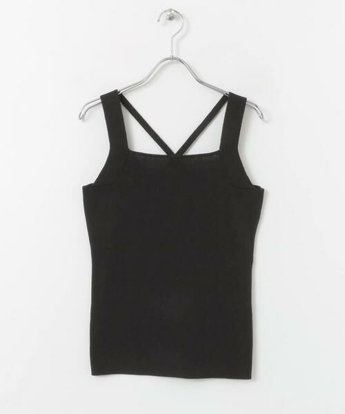 SENSE OF PLACE by URBAN RESEARCH / センスオブプレイス バイ アーバンリサーチ タンクトップ | バッククロスニットタンクトップ | 詳細1