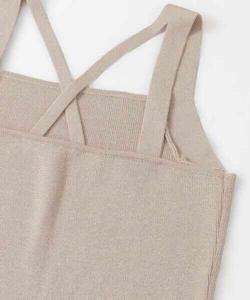 SENSE OF PLACE by URBAN RESEARCH / センスオブプレイス バイ アーバンリサーチ ニット・セーター | バッククロスニットタンクトップ | 詳細16