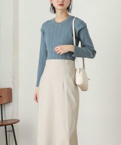 SENSE OF PLACE by URBAN RESEARCH / センスオブプレイス バイ アーバンリサーチ ニット・セーター | パワーショルダーリブセーター