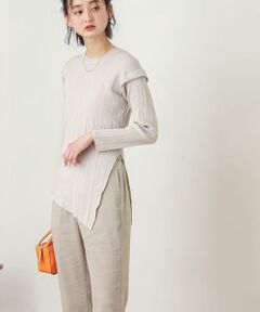 SENSE OF PLACE by URBAN RESEARCH / センスオブプレイス バイ アーバンリサーチ ニット・セーター | パワーショルダーリブセーター