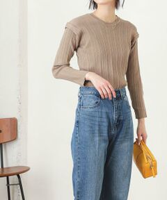 SENSE OF PLACE by URBAN RESEARCH / センスオブプレイス バイ アーバンリサーチ ニット・セーター | パワーショルダーリブセーター