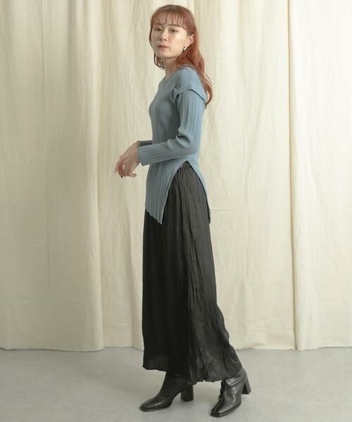 SENSE OF PLACE by URBAN RESEARCH / センスオブプレイス バイ アーバンリサーチ ニット・セーター | パワーショルダーリブセーター | 詳細13