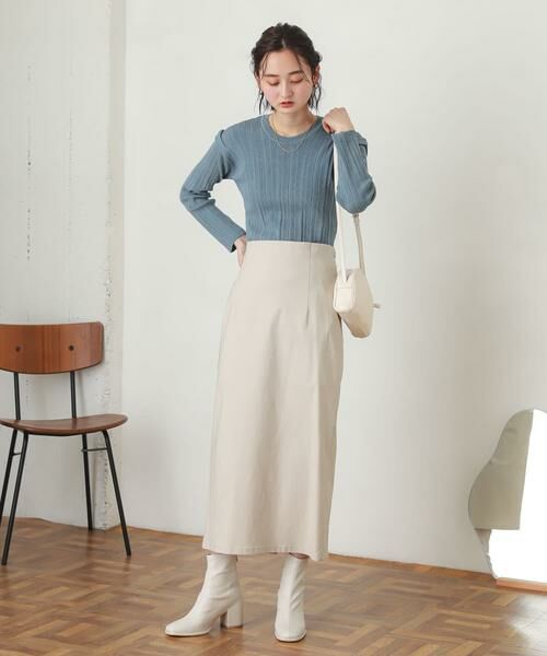 SENSE OF PLACE by URBAN RESEARCH / センスオブプレイス バイ アーバンリサーチ ニット・セーター | パワーショルダーリブセーター | 詳細4