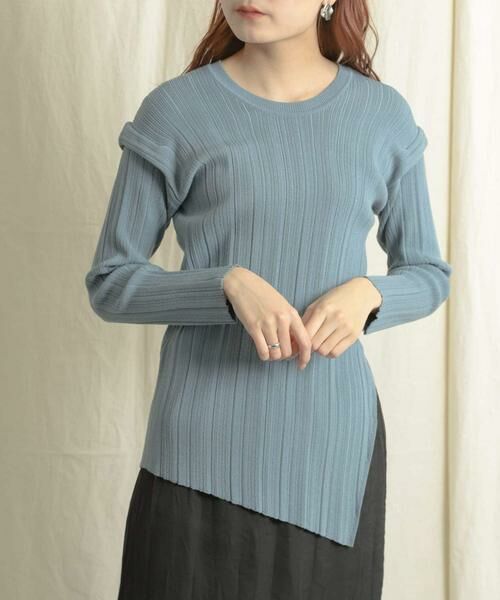 SENSE OF PLACE by URBAN RESEARCH / センスオブプレイス バイ アーバンリサーチ ニット・セーター | パワーショルダーリブセーター | 詳細5