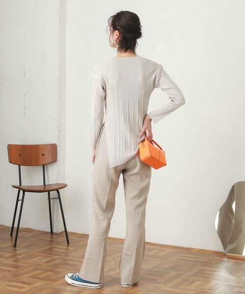 SENSE OF PLACE by URBAN RESEARCH / センスオブプレイス バイ アーバンリサーチ ニット・セーター | パワーショルダーリブセーター | 詳細17