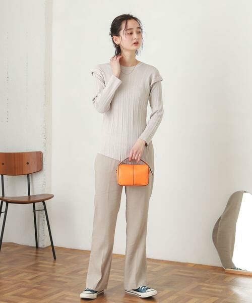 SENSE OF PLACE by URBAN RESEARCH / センスオブプレイス バイ アーバンリサーチ ニット・セーター | パワーショルダーリブセーター | 詳細19