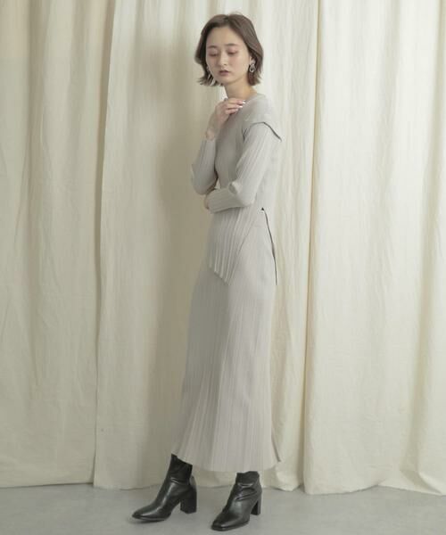 SENSE OF PLACE by URBAN RESEARCH / センスオブプレイス バイ アーバンリサーチ ニット・セーター | パワーショルダーリブセーター | 詳細21