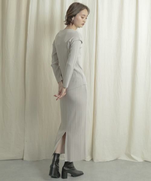 SENSE OF PLACE by URBAN RESEARCH / センスオブプレイス バイ アーバンリサーチ ニット・セーター | パワーショルダーリブセーター | 詳細24