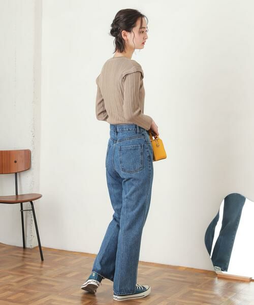 SENSE OF PLACE by URBAN RESEARCH / センスオブプレイス バイ アーバンリサーチ ニット・セーター | パワーショルダーリブセーター | 詳細30