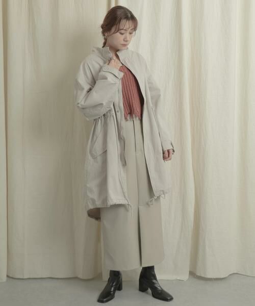 SENSE OF PLACE by URBAN RESEARCH / センスオブプレイス バイ アーバンリサーチ ニット・セーター | 2WAYダメージショートセーター | 詳細10