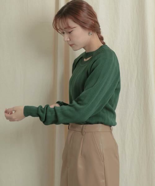 SENSE OF PLACE by URBAN RESEARCH / センスオブプレイス バイ アーバンリサーチ ニット・セーター | ショートボレロレイヤードニットトップ | 詳細3