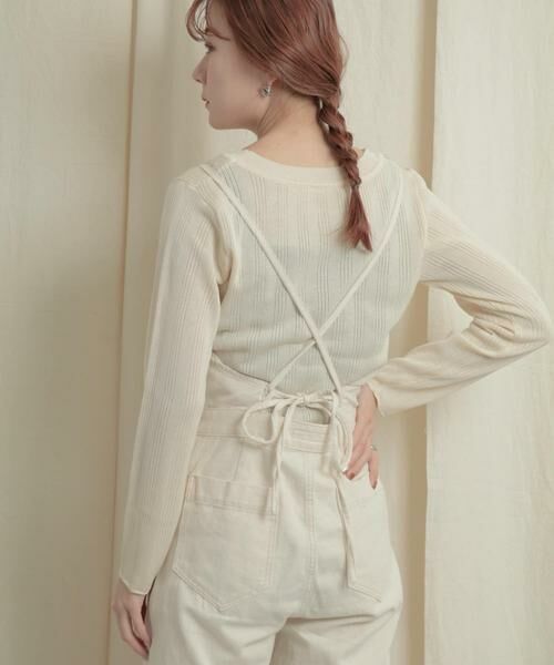 SENSE OF PLACE by URBAN RESEARCH / センスオブプレイス バイ アーバンリサーチ ニット・セーター | ショートボレロレイヤードニットトップ | 詳細23