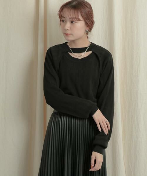 SENSE OF PLACE by URBAN RESEARCH / センスオブプレイス バイ アーバンリサーチ ニット・セーター | ショートボレロレイヤードニットトップ | 詳細30