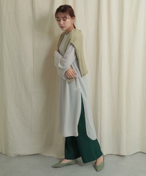 SENSE OF PLACE by URBAN RESEARCH / センスオブプレイス バイ アーバンリサーチ その他パンツ | バックスリットワイドパンツ | 詳細8