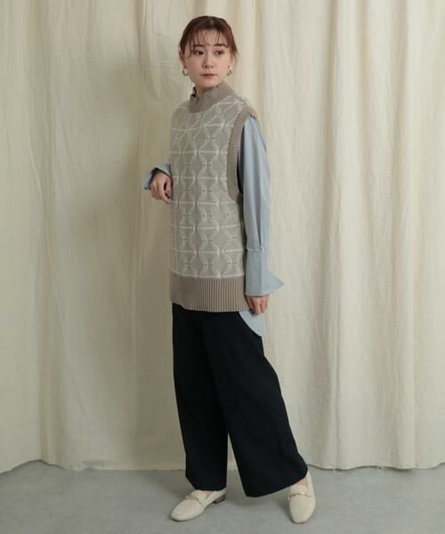 SENSE OF PLACE by URBAN RESEARCH / センスオブプレイス バイ アーバンリサーチ その他パンツ | バックスリットワイドパンツ | 詳細23